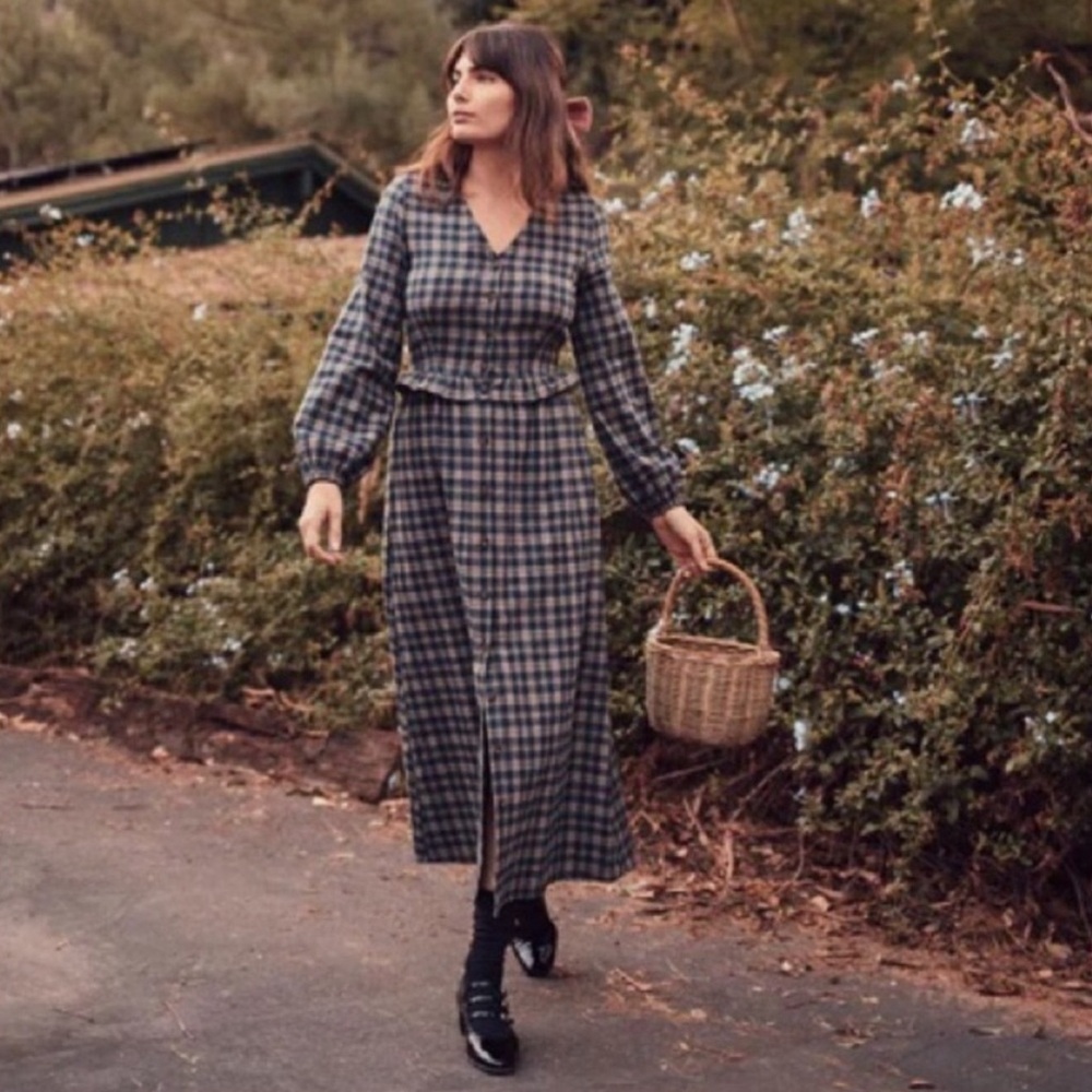 Christy Dawn Juniper Dress Winter Plaid size Small